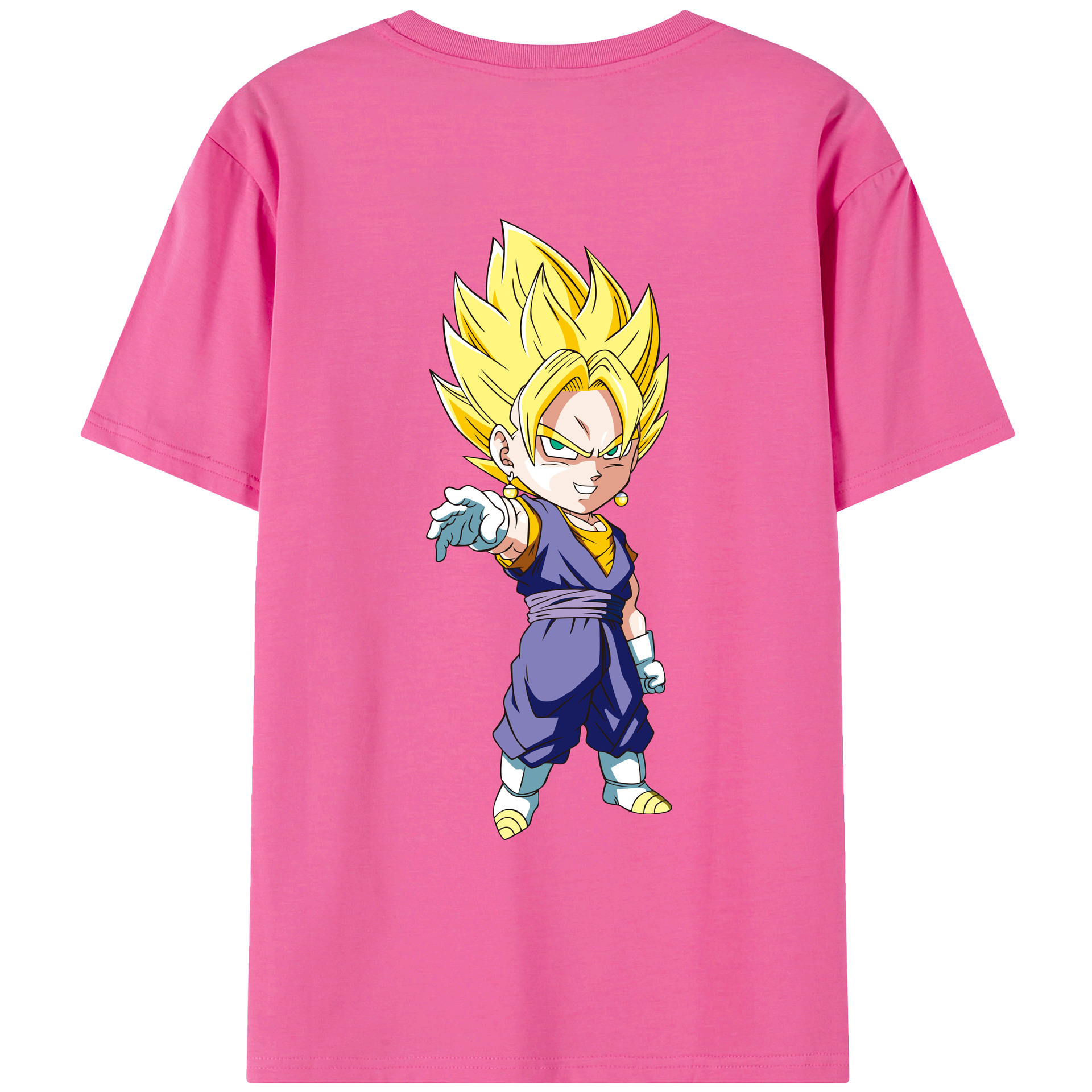 （画像用） ドラゴンボール ベジット DRAGON BALL Vegetto レディース半袖Tシャツ(バックプリント)